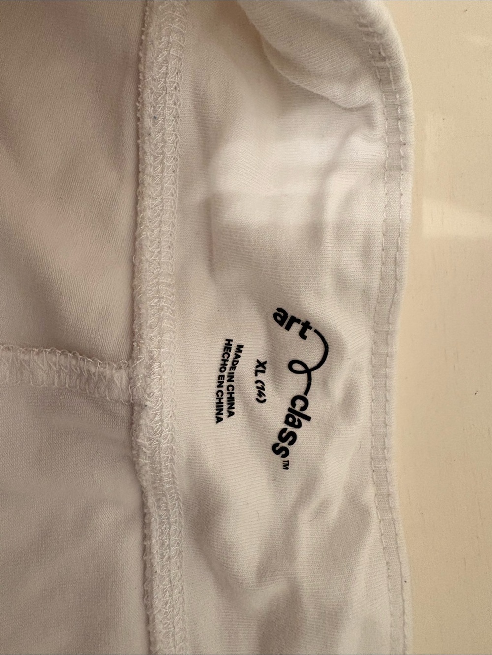 art class Cream Cotton Youth Briefs